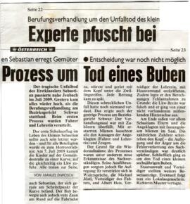 Experte pfuscht bei Prozess