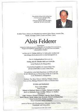 Felderer, Alois