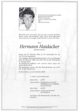 Haidacher, Hermann