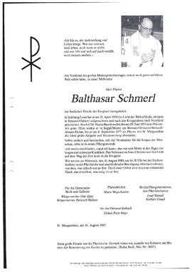 Schmerl, Balthasar