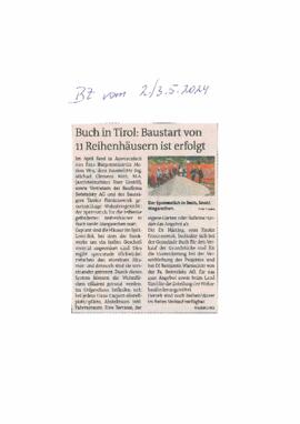 Baustart in Buch von 11 Reihenhäusern