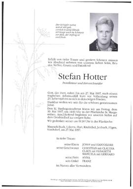 Hotter, Stefan