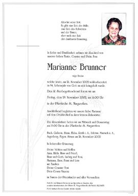 Brunner, Marianne