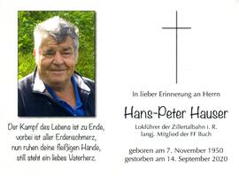 Hauser, Hans-Peter