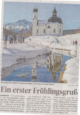 Ein erster Frühlingsgruß