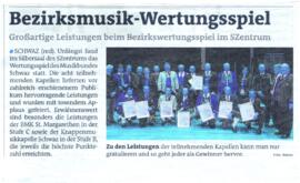 Bezirksmusik-Wertungsspiel