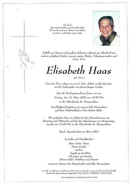 Haas, Elisabeth