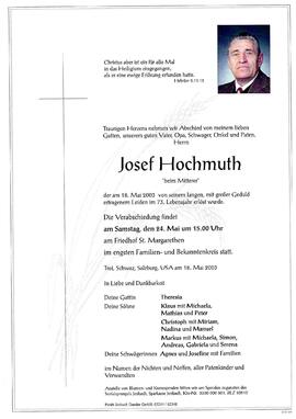Hochmuth, Josef