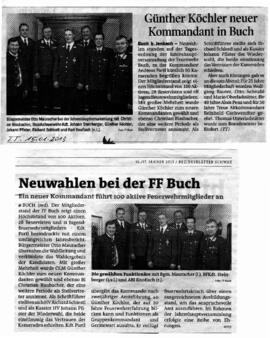 Neuwahlen bei der FF-Buch