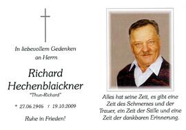 Hechenblaickner, Richard