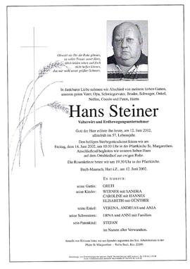Steiner, Hans