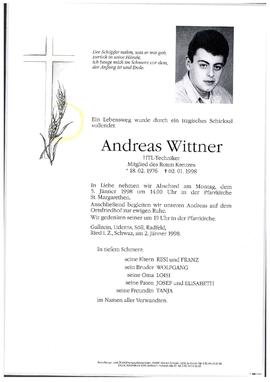 Wittner, Andreas