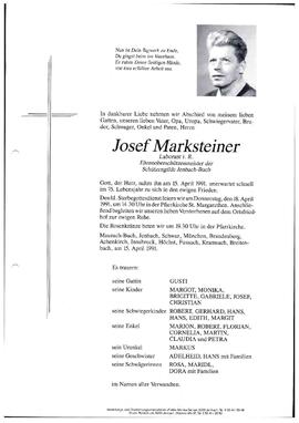 Marksteiner, Josef