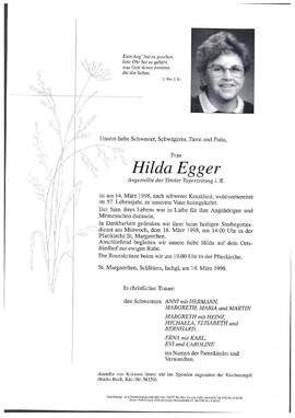 Egger, Hilda