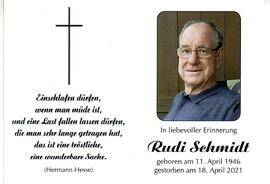 Schmidt, Rudi