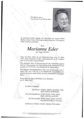 Eder, Marianne