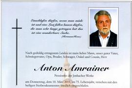 Amrainer, Anton