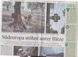 Höhepunk der Hitzewelle bringt 35 Grad nach Tirol