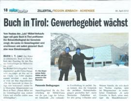 Buch in Titol: Gewerbegebiet wächst