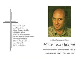 Unterberger, Peter