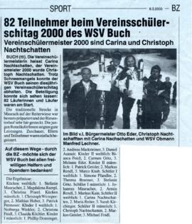 Vereinsschülerschitag 2000 de WSV Buch