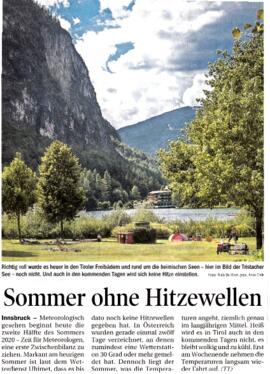 Sommer ohne Hitzewellen