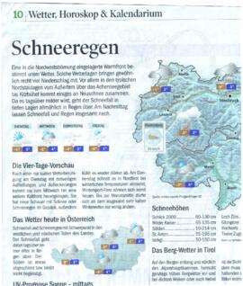 Schneeregen