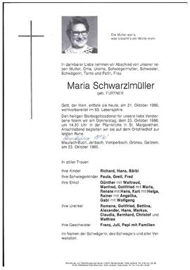 Schwarzlmüller, Maria