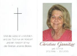Gannitzer, Christine