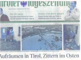 Österreich versinkt im Wasser