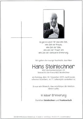 Steinlechner, Hans