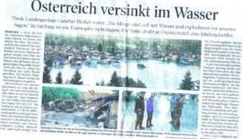 Österreich versinkt im Wasser