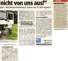 Die Berufung geht nicht von uns aus