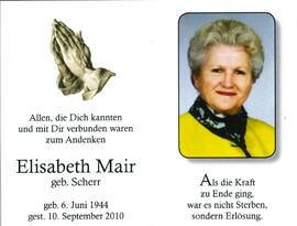 Mair, Elisabeth