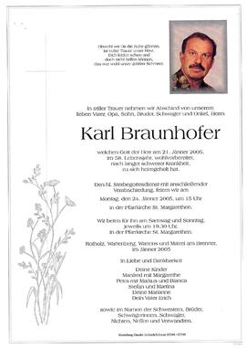 Braunhofer, Karl