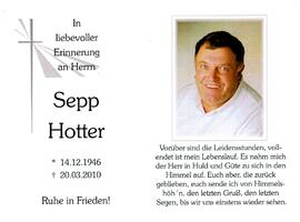 Hotter, Sepp