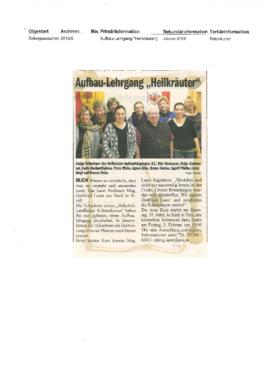 Aufbau-Lehrgang &quot;Heilkräuter&quot;j