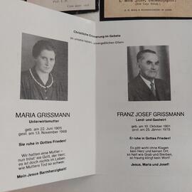 Maria Grißmann, Unterwirtsmutter