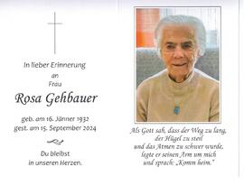 Rosa Gebauer