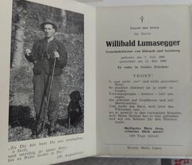 Willibald Lumasegger, Gemeindeförster von Dölsach und Iselsberg