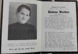 Helene Walder, geb. Mayerl, Peheimbäuerin in Gaimberg