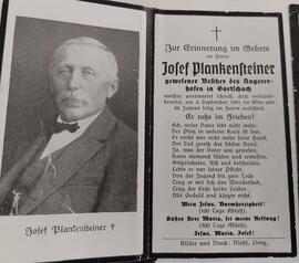 Josef Plankensteiner, gewesener Besitzer des Angererhofes in Görtschach