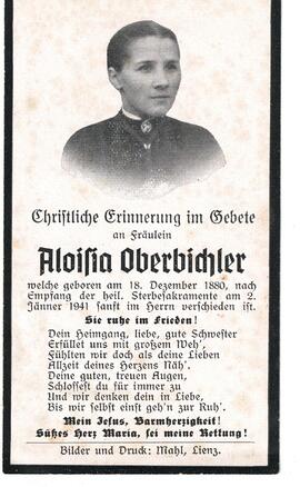 Aloisia Oberbichler