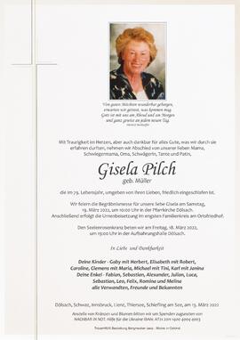 Gisela Pilch, geb. Müller