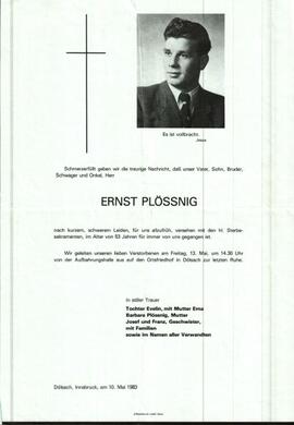 Ernst Plössnig