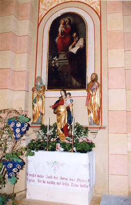 Dölsach, Pfarrkirchenrestaurierung; Sicht