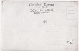 Postkarte: Gasthof Kreuz