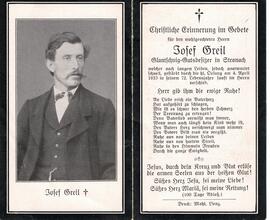 Josef Greil, Glantschnig-Gutsbesitzer in Stronach