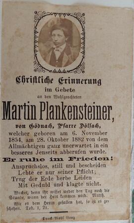 Martin Plankensteiner, von Gödnach, Pfarre Dölsach