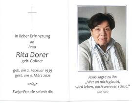 Dorer Rita, geb. Gollner